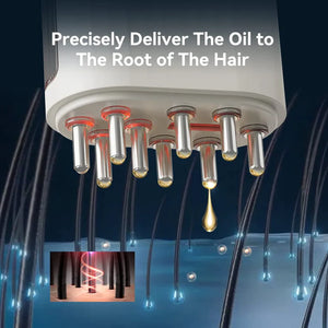 Shoplect™️ Head Scalp Massager & Hair oil Applicator