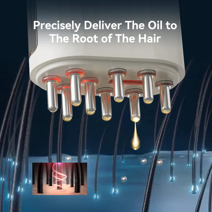 Shoplect™️ Head Scalp Massager & Hair oil Applicator